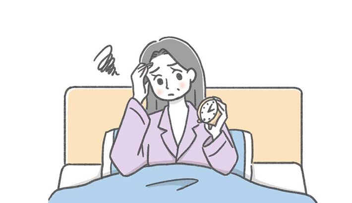 更年期の女性7割が不眠症状を抱えている？更年期による不調や不眠について