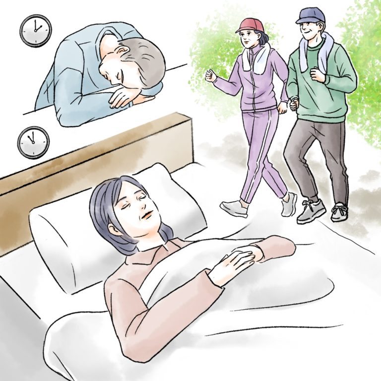 「歳をとるとよく眠れなくなる」は本当?高齢世代の睡眠をデータで紐解く。