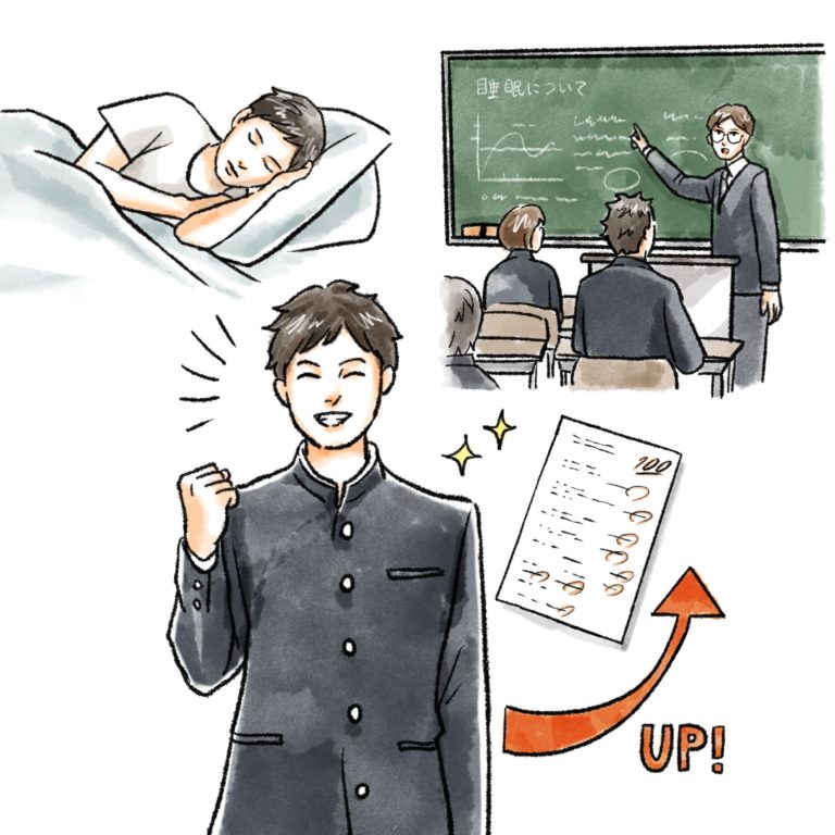 高校生の睡眠データで紐解く睡眠と学習の関係は？