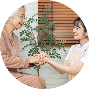 介護現場で