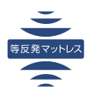 長年の睡眠研究で得られた「寝返りの重要性」に応える「等反発特性」