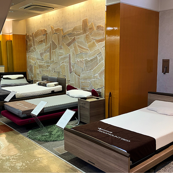 広島支店 ショールーム | 電動ベッドのActive Sleep(アクティブ 広島支店 ショールーム | 電動ベッドのActive Sleep(アクティブ